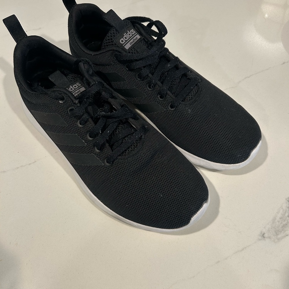 Adidas women’s size 10 Black and White Sneakers